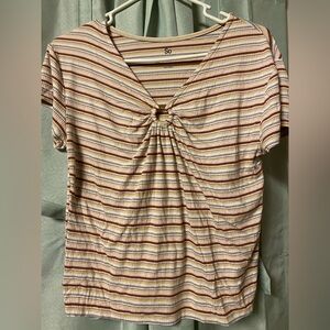 Juniors Striped top
